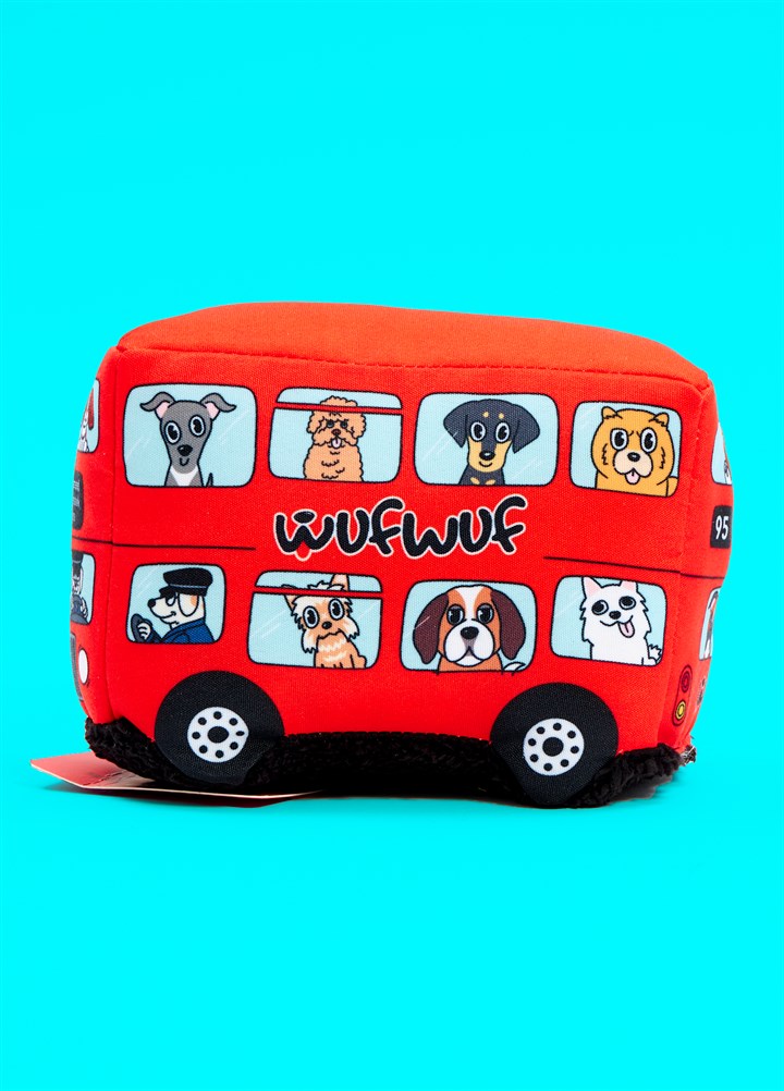 London Red Bus Pet Toy